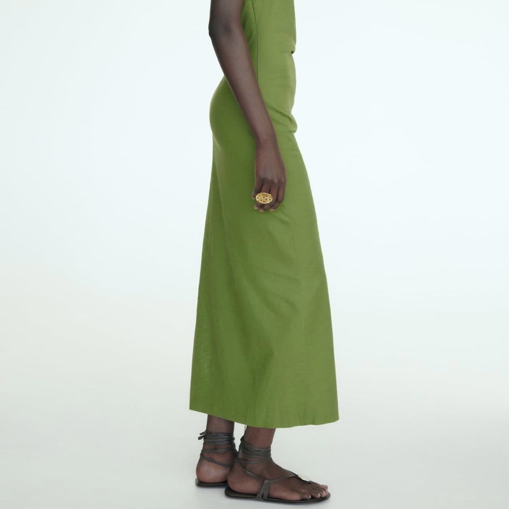 Zara limited edition macrame beaded backless maxi dress - Picture 6 of 12